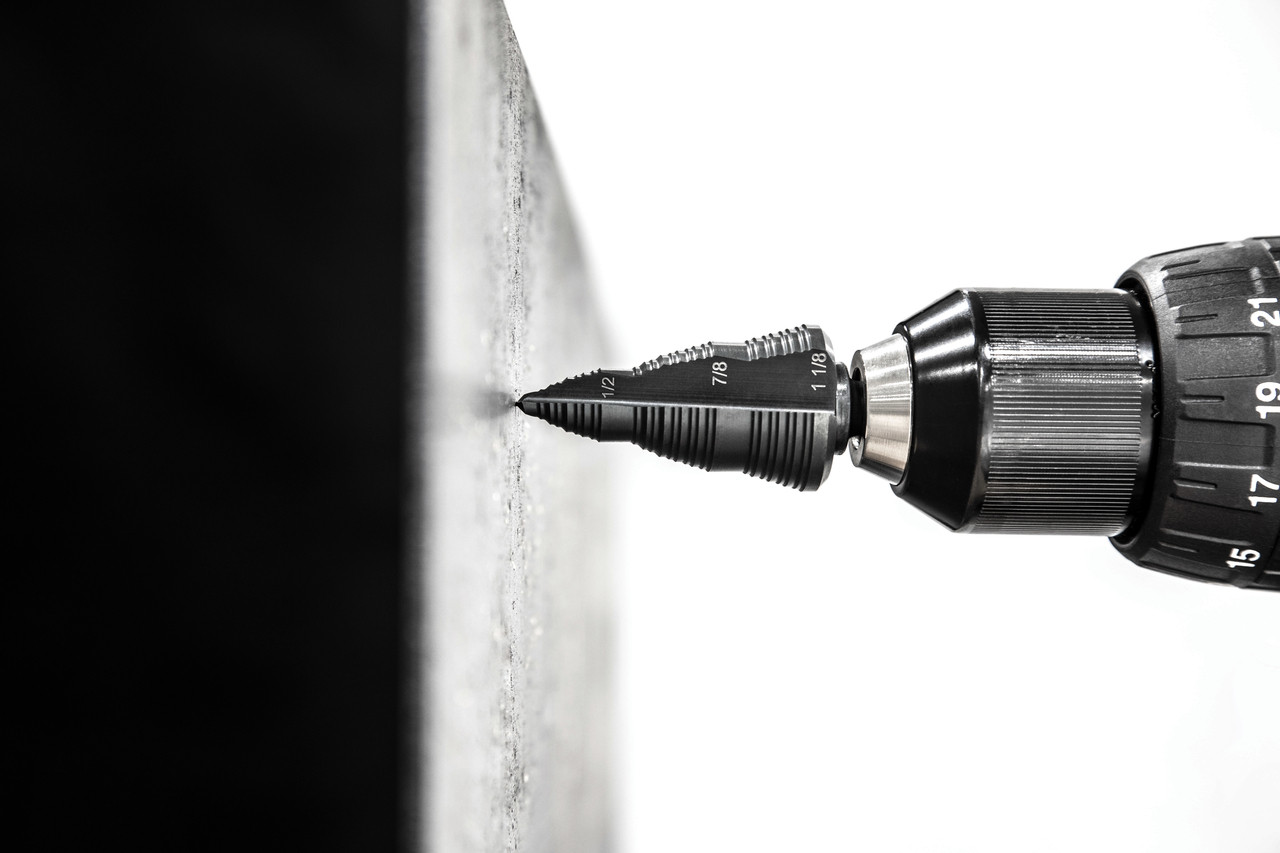 GREENLEE 1-1/8" Step Bit (#9) Metal Cutter