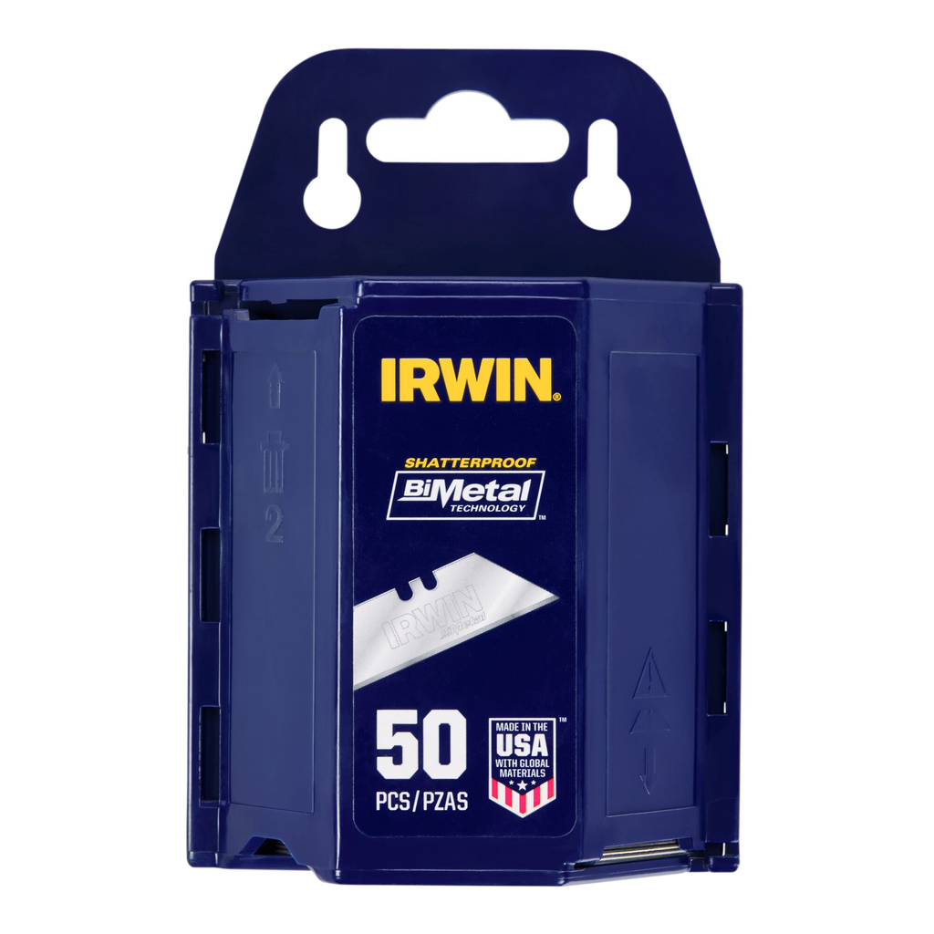 IRWIN UTILITY KNIFE BI-METAL BLADE 50PK
