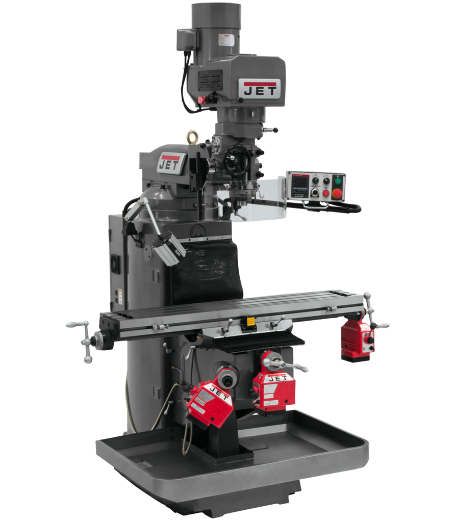 JTM-949EVS Mill With X, Y and Z-Axis Powerfeeds