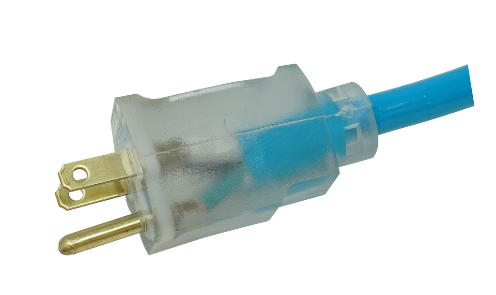 Southwire EXTCORD, 12/3 SJTW 25' COOL BLUE LE SW+ 12/BX