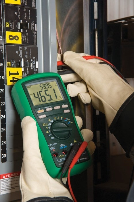 GREENLEE 10,000-Count Digital Multimeter, 1000V, 10A (DM-830A)