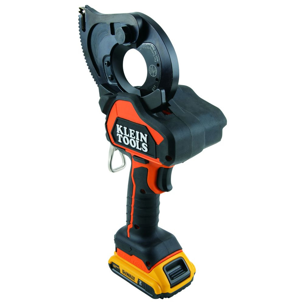 Klein Battery-Operated Cu/Al Closed-Jaw Cutter, 2 Ah