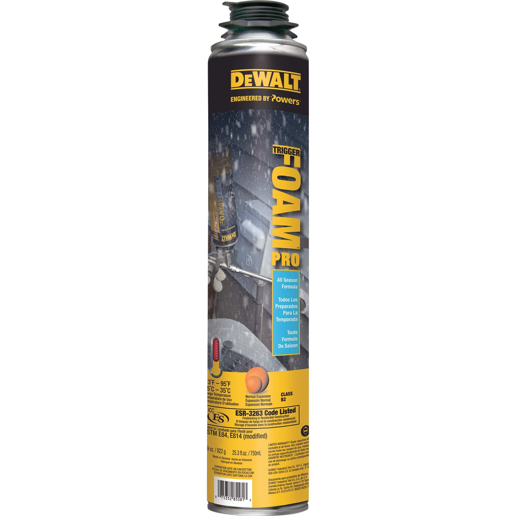 DEWALT Triggerfoam Pro All Seas. 29Oz