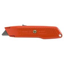 STANLEY 5-7/8" Self-Retracting Safety Utility Knife 1/EA