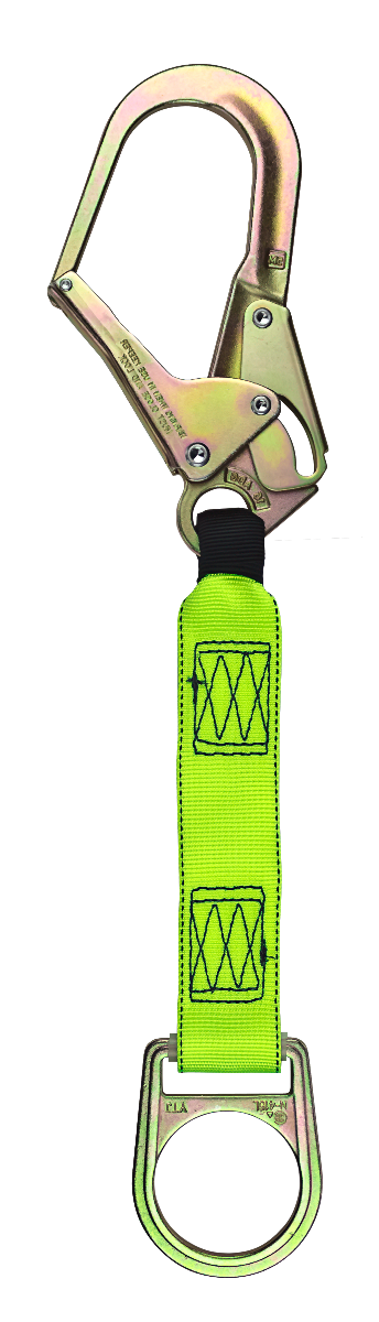 SafeWaze 18" D-ring Extender: Rebar Hook, D-ring
