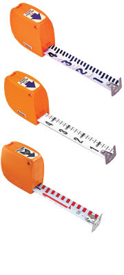 6FT Pocket Rod Specialty Measures (Feet & Inches) 10/PK