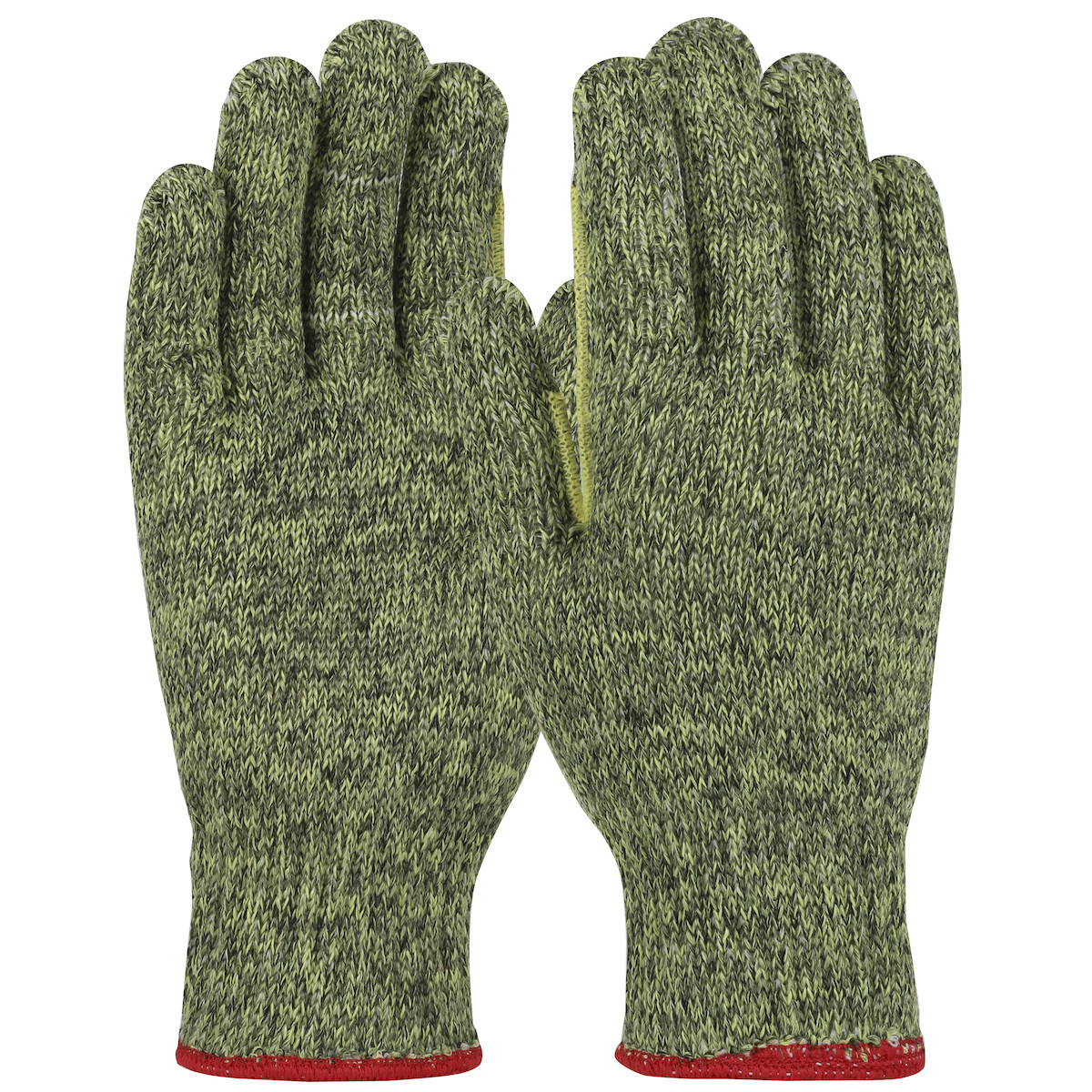 Kut Gard® MATA45HA-OERTH Heavy Weight Cut Resistant Gloves, Size XL, Green, ANSI A4