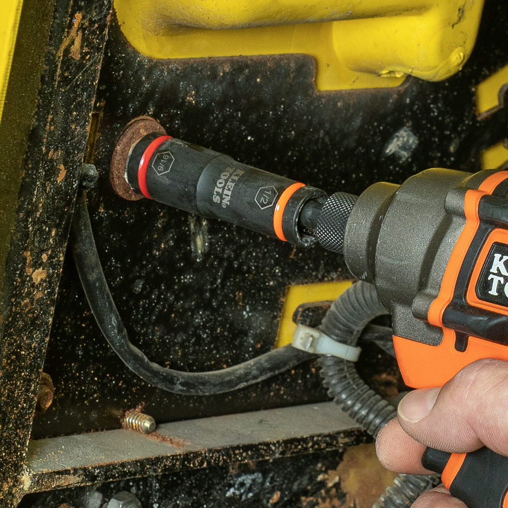 Flip Impact Socket, 7/16 and 3/8-Inch