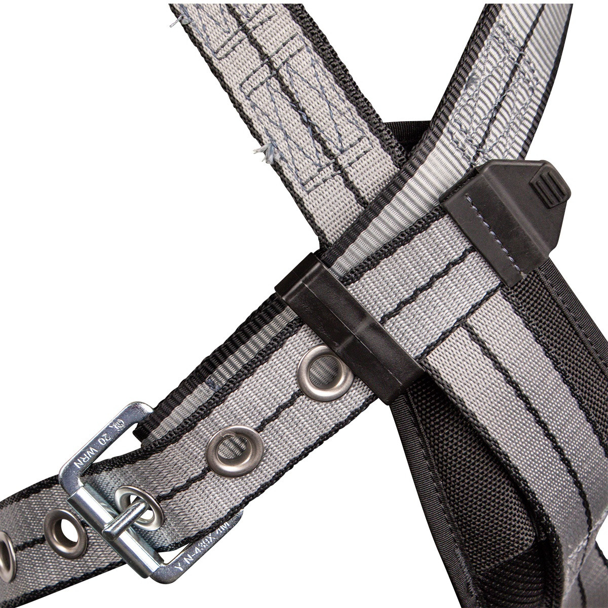 SAFEWAZE PRO+ Slate Full Body Harness: Alu 1D, Alu QC Chest, Alu FD, TB Legs (XS)