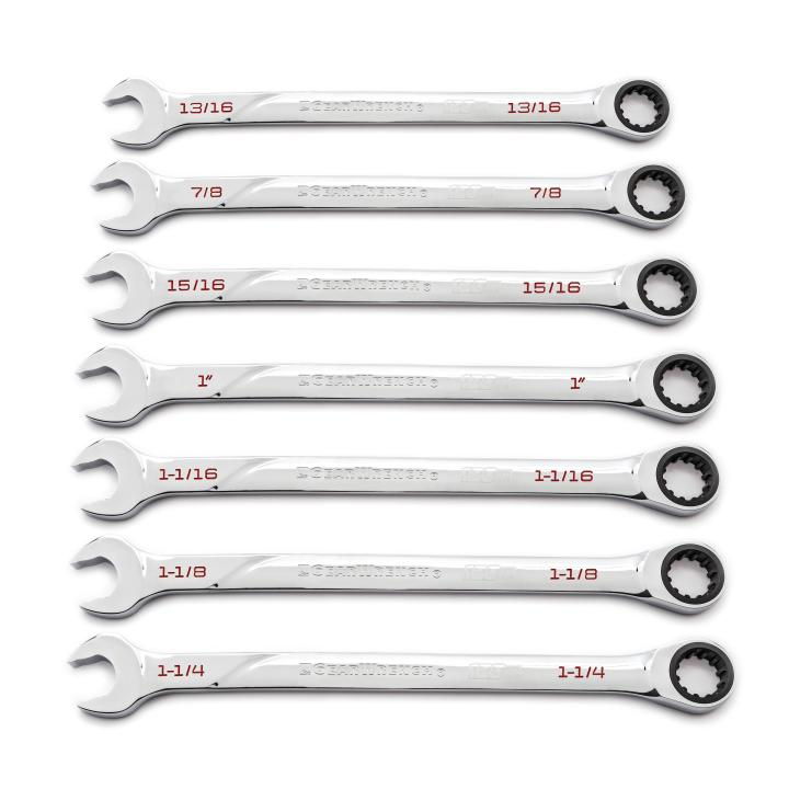 SET WR RAT COMB 120XP SAE 7PC