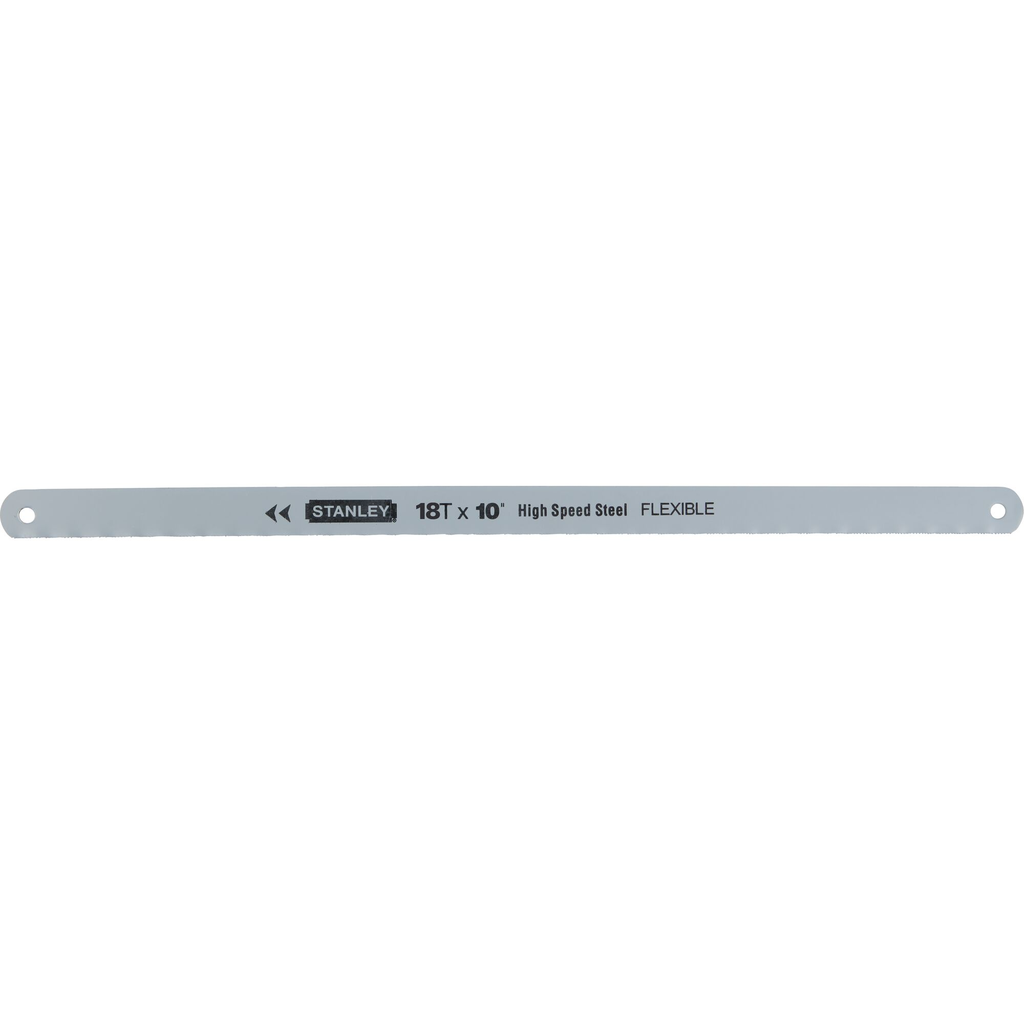 STANLEY CARDED HACKSAW BLADE 10" 18 POINT