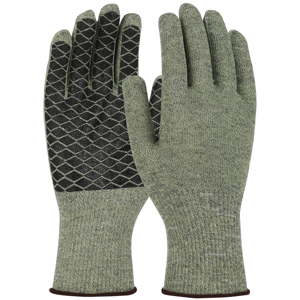 Kut Gard® M530-PCX1 Medium Weight Cut Resistant Gloves, Size L, Green, ANSI A4