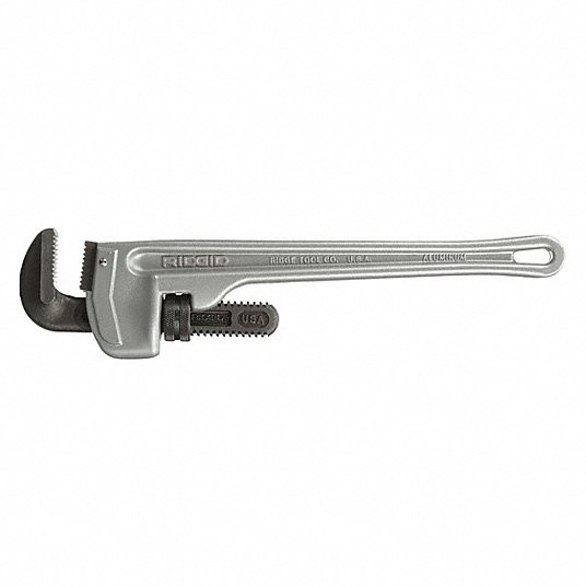Ridgid 18" Aluminum Straight Pipe Wrench 1/EA