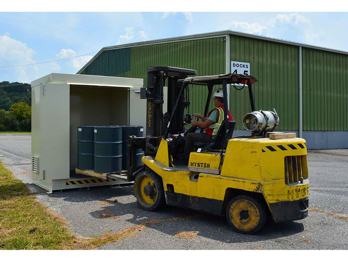 6- 16 Drum, 60" Double Door Upgrade, Fire-rated Lockers - 915702