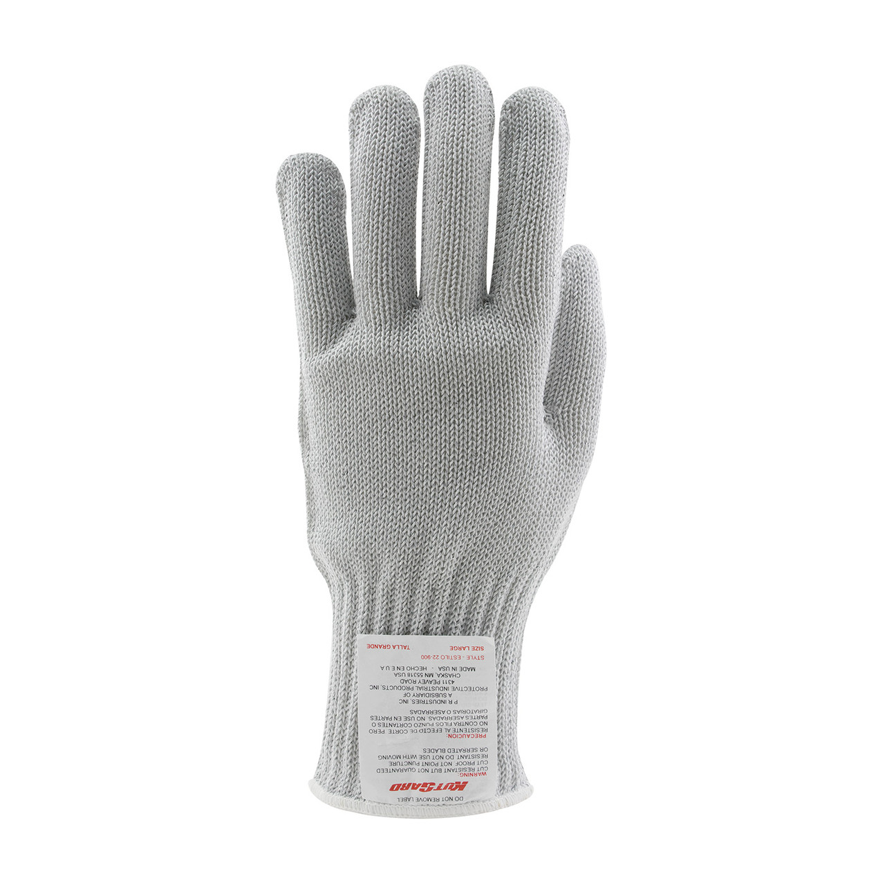 Claw Cover® 22-900 Medium Weight Cut Resistant Gloves, Size XS, Gray, ANSI A7
