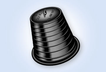 CAL AM POLY PLUGS POLY PULL PLUG 3"