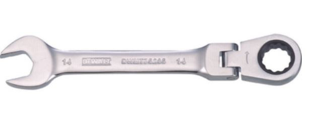 DEWALT 001Pc Flex Ratcheting Comb. Wrench-14