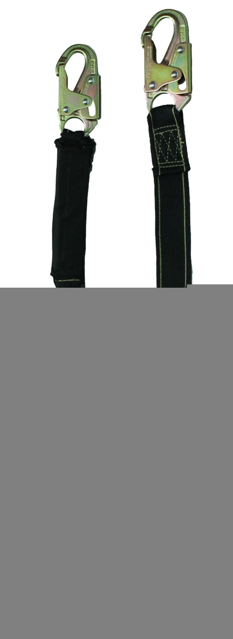 SafeWaze Welding 6' Energy Absorbing Lanyard: Snap Hook