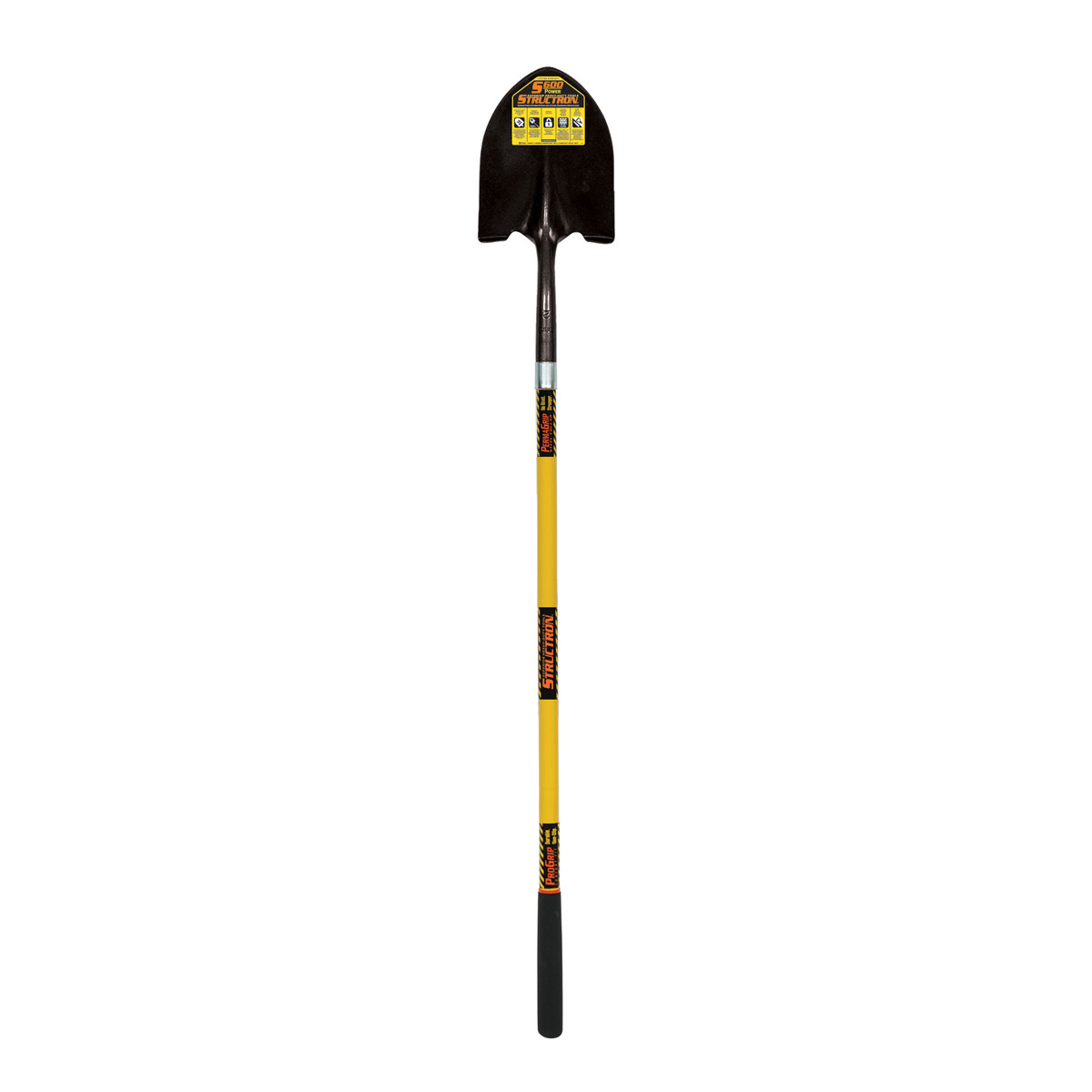 Structron® S600 Power™ Fiberglass 48" Handle Round Point Shovel
