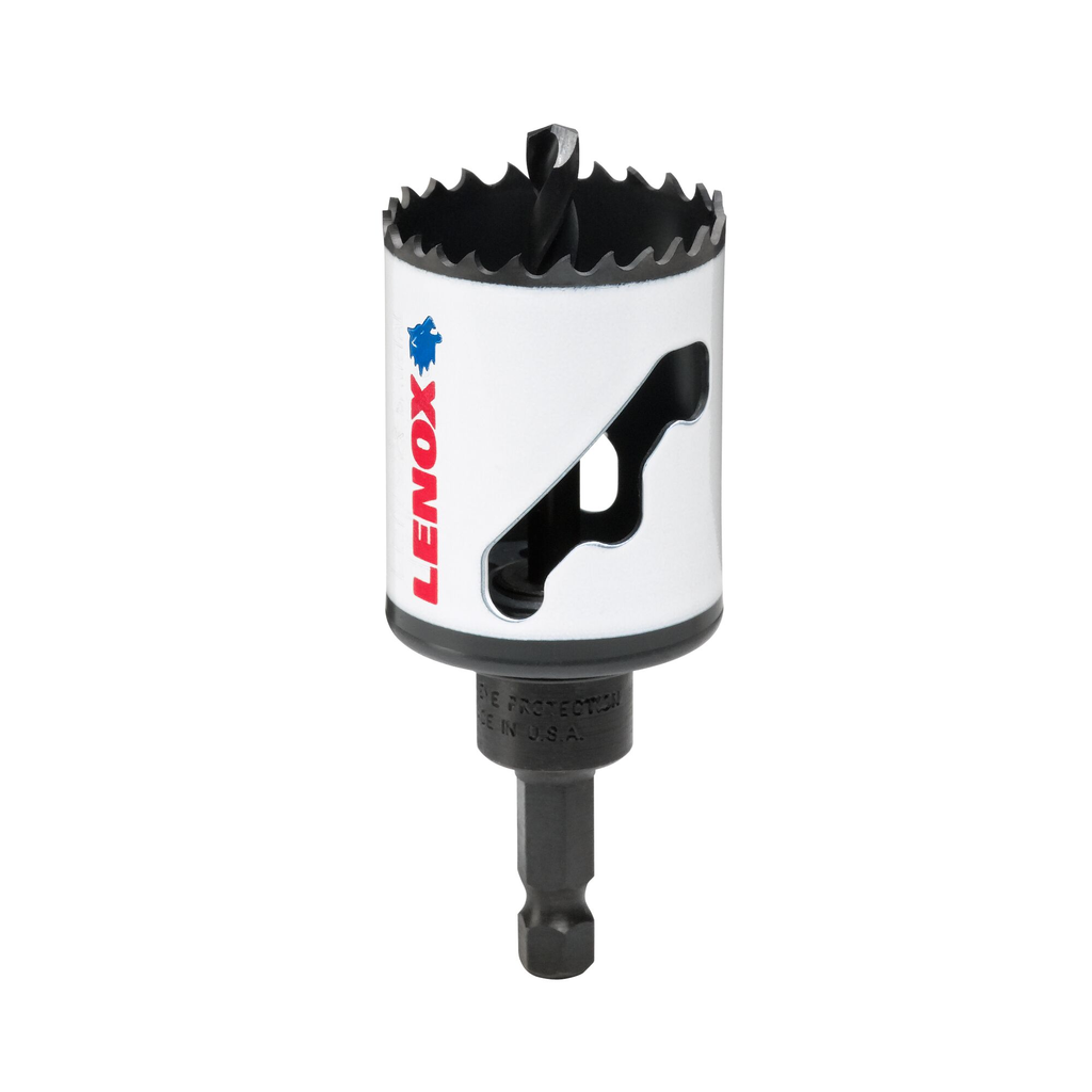 LENOX Bi-Metal Speed Slot Arbored Hole Saw With T3 Technology, 1-5/8"