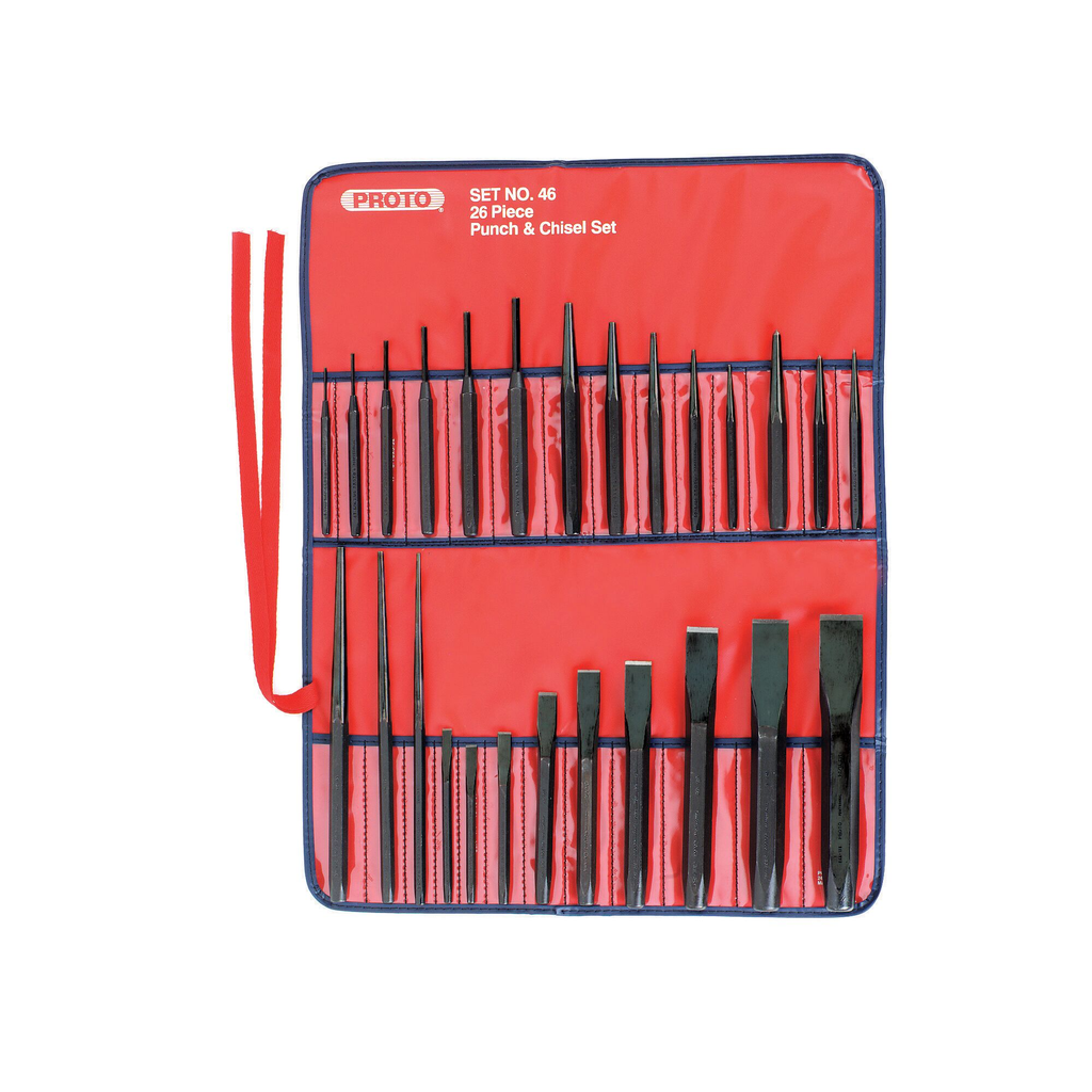 PROTO Set Punch + Chisel 26Pc