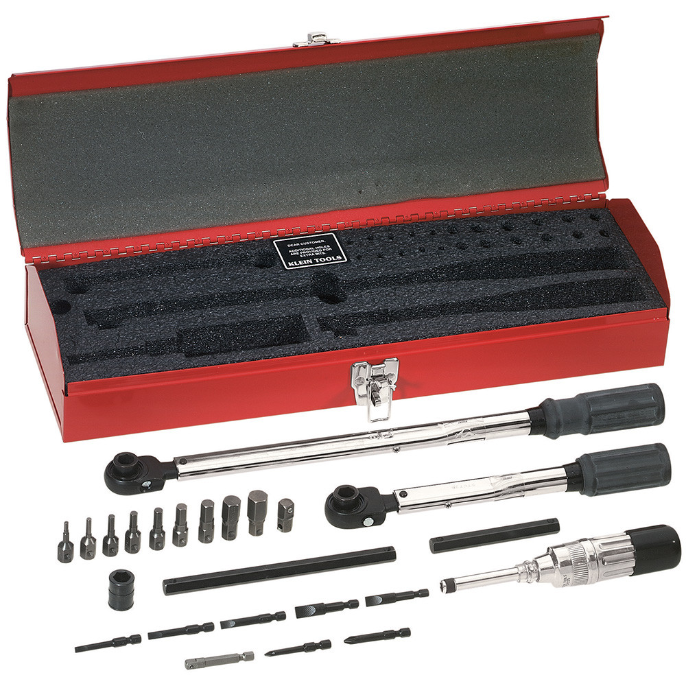 Klein Master Electrician's Torque Kit 25 Pc