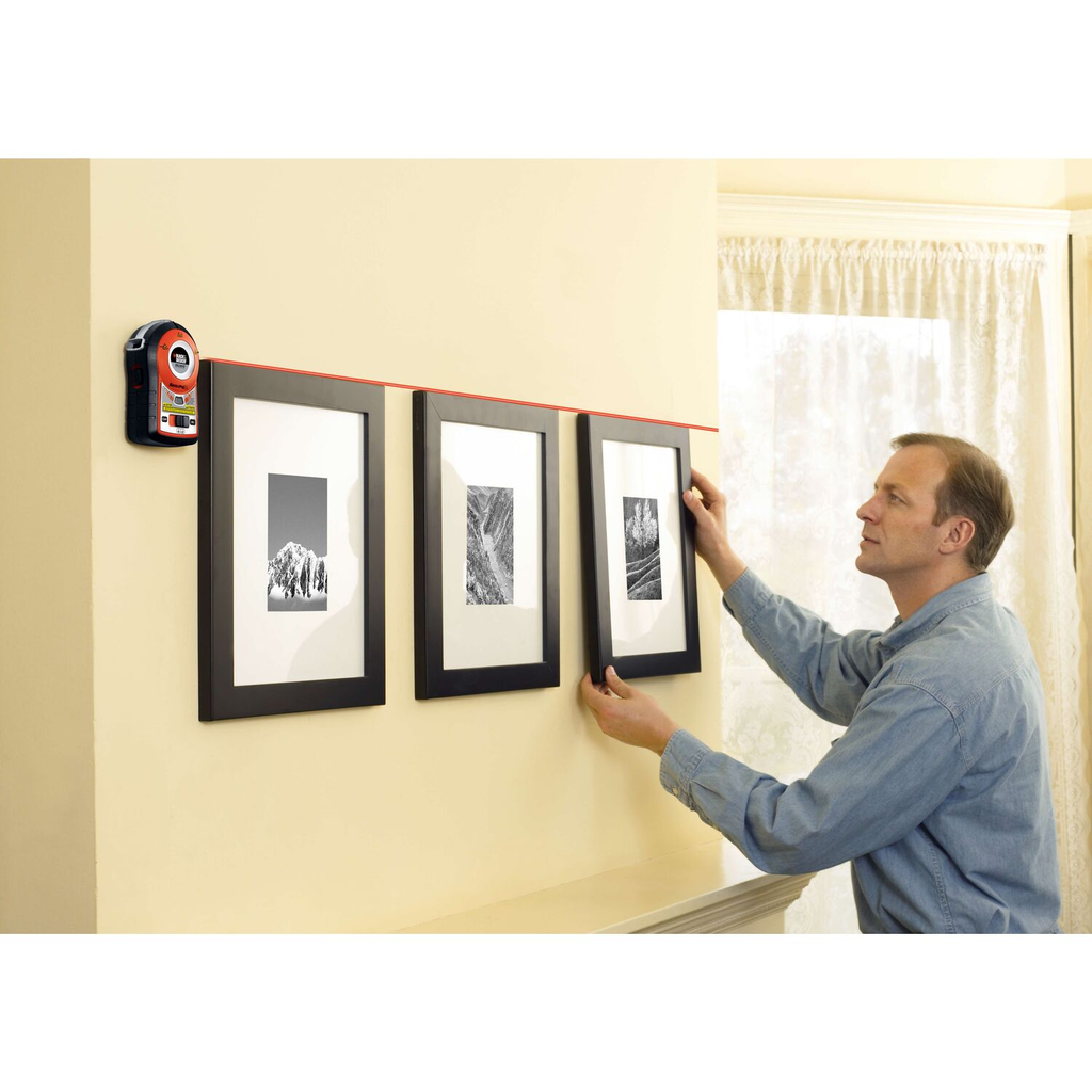 BLACK+DECKER AUTO-LEVELING LASER W/PROTRACTOR