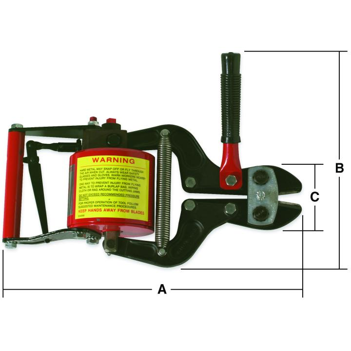 9190C PNEU CUTTER CENTRE CUT