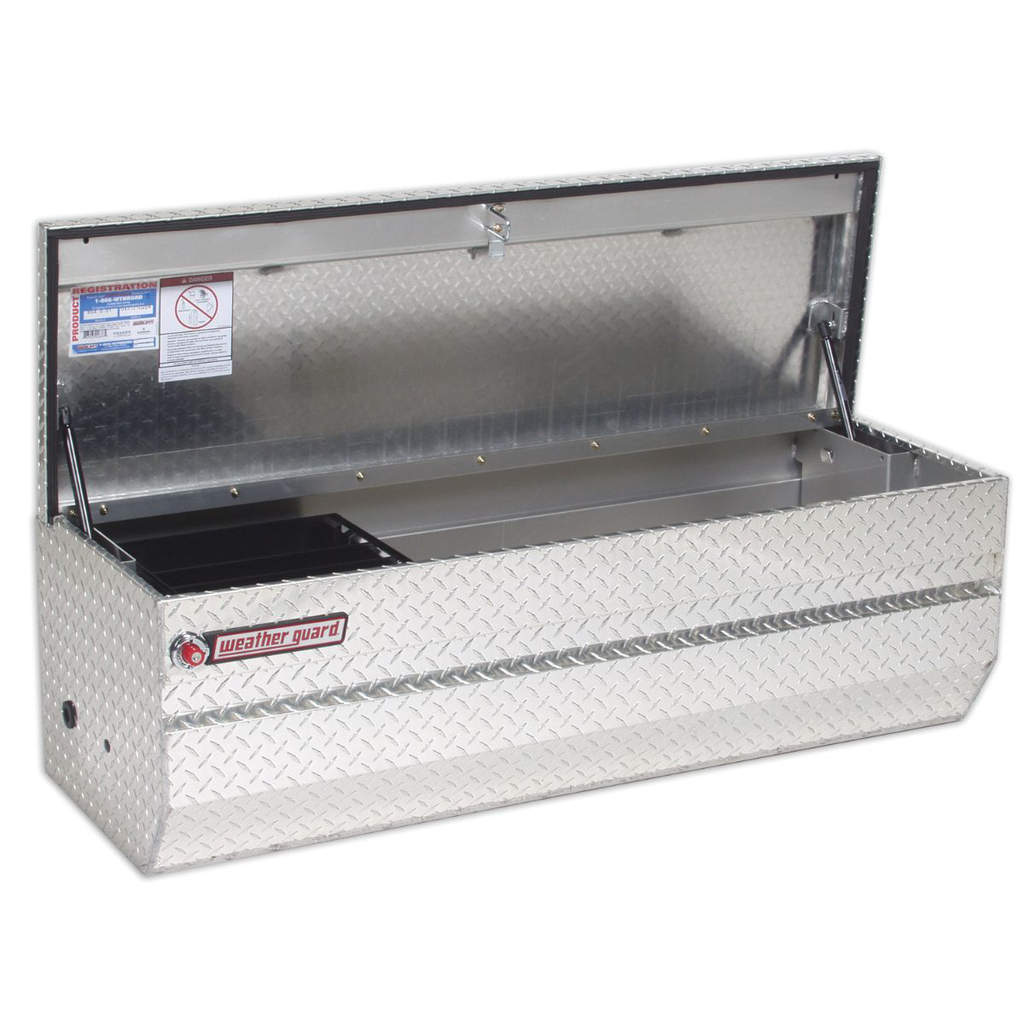 Weather Guard 55" Chest - Alum, Clear Finish