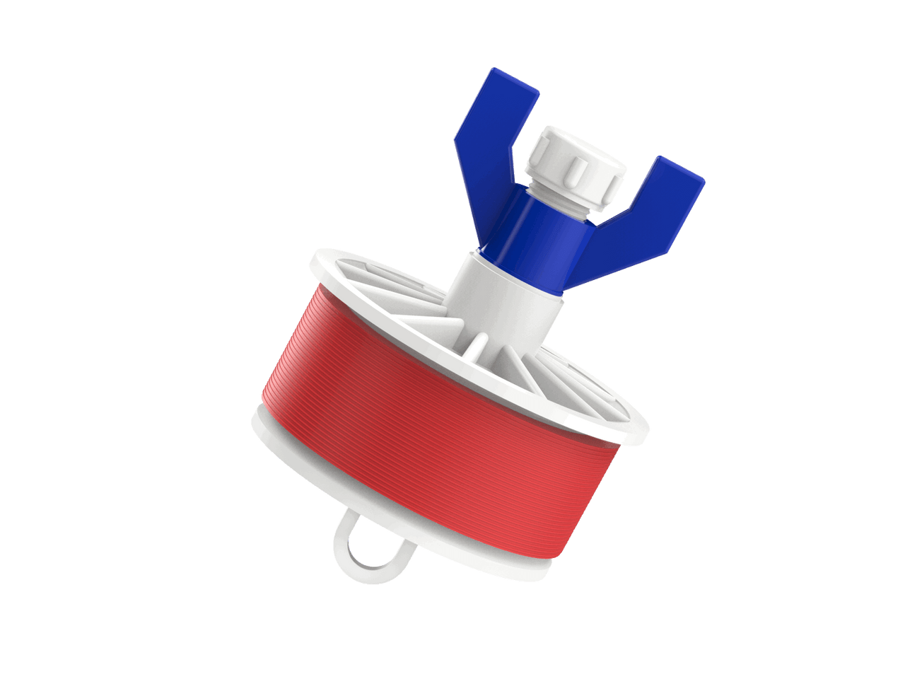 CAL AM KWIKIE PLUGS KWIKIE HOLLOW STEM EXPANDABLE PLUG 4", WING NUT