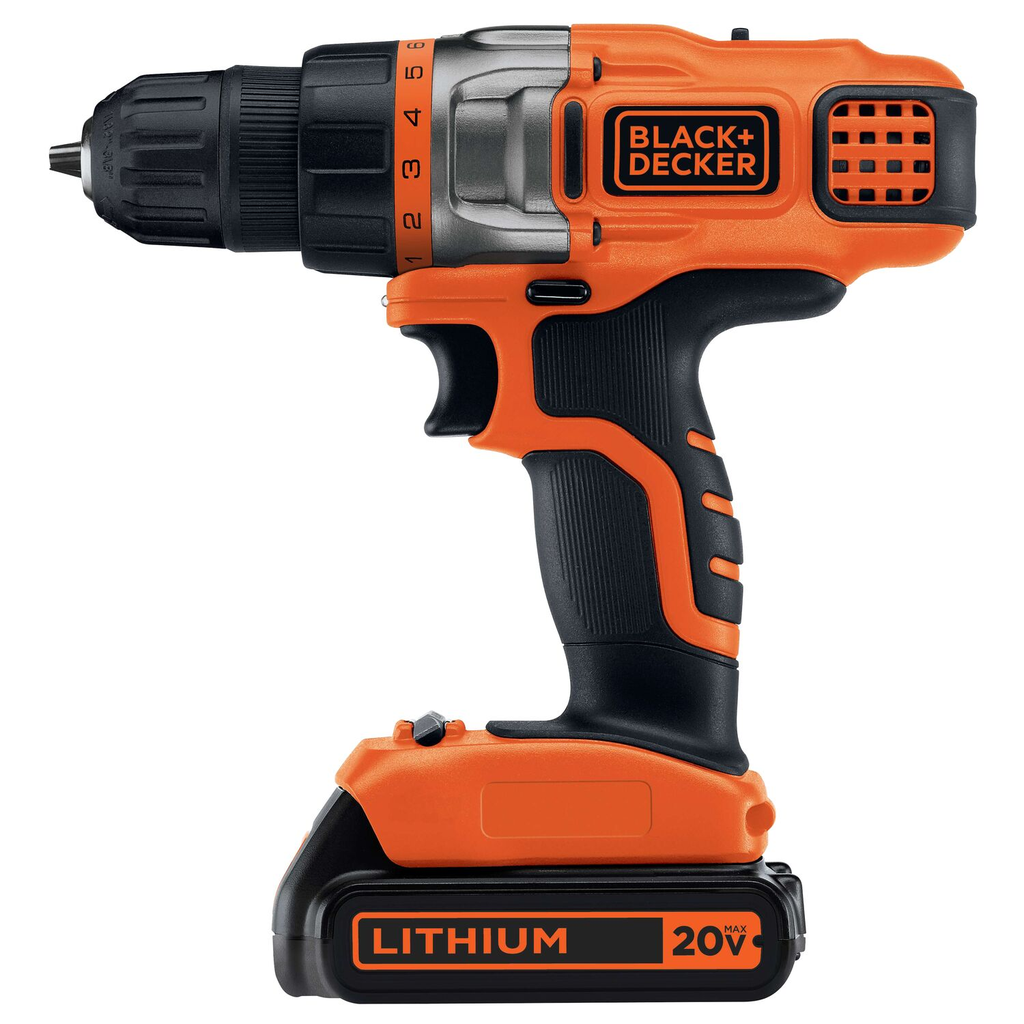BLACK & DECKER 20V LITHIUM DRILL/DRIVER