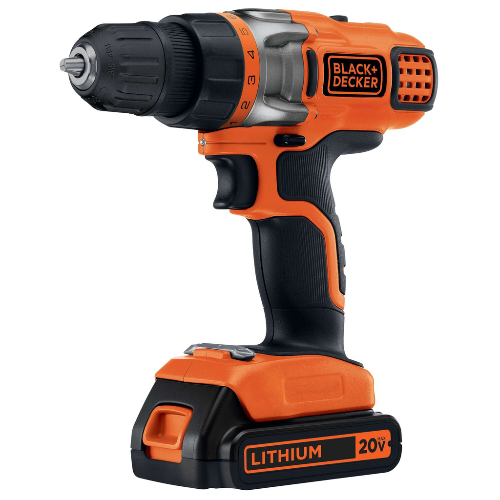 BLACK & DECKER 20V LITHIUM DRILL/DRIVER