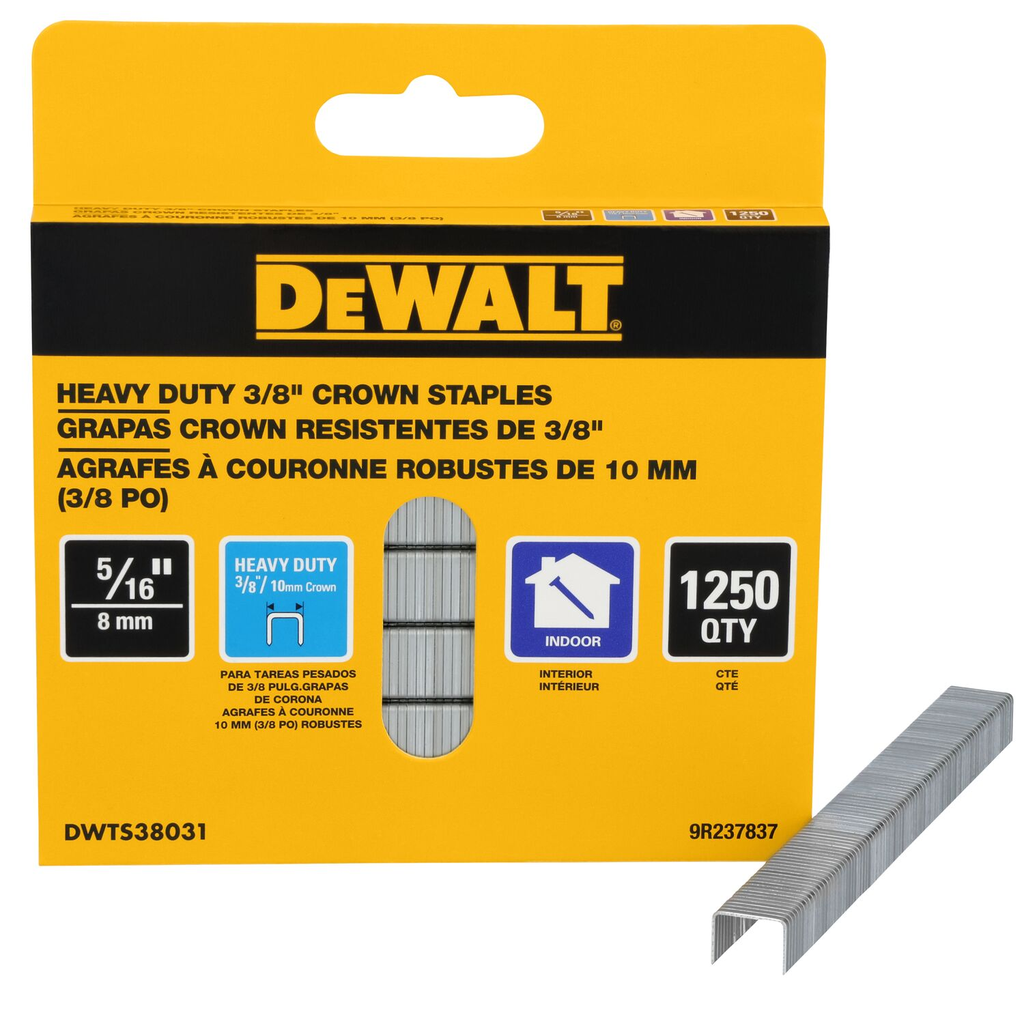18GA STAPLE 3/8-IN CROWN 5/16-IN 1.25K