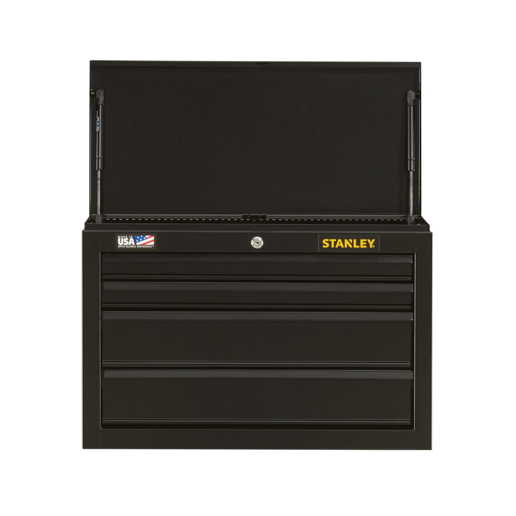 STANLEY 100S 26IN 4DRW CHEST - BLACK