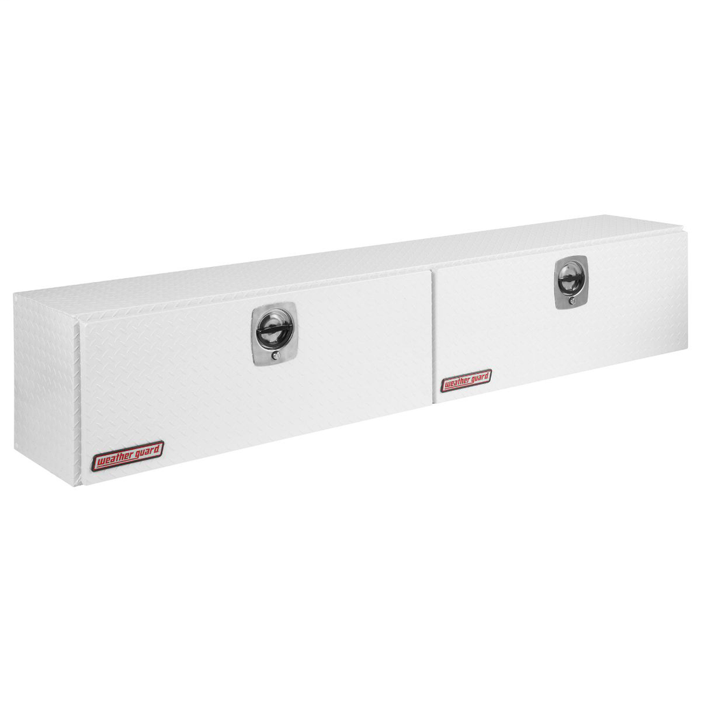 90.25" Super Side - Alum, White Finish