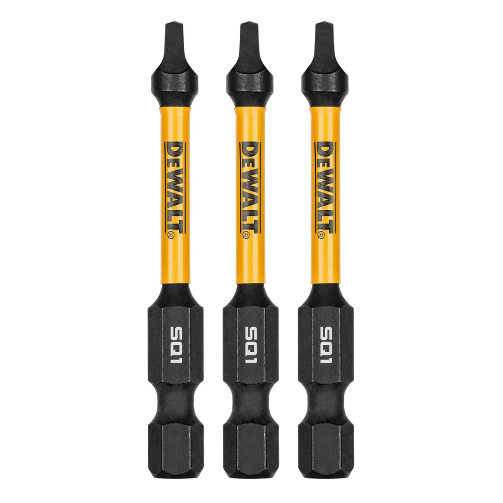 DW FLEXTORQ 3PK 2.25IN BITS FOR SQ1