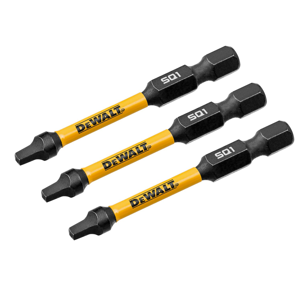 DW FLEXTORQ 3PK 2.25IN BITS FOR SQ1