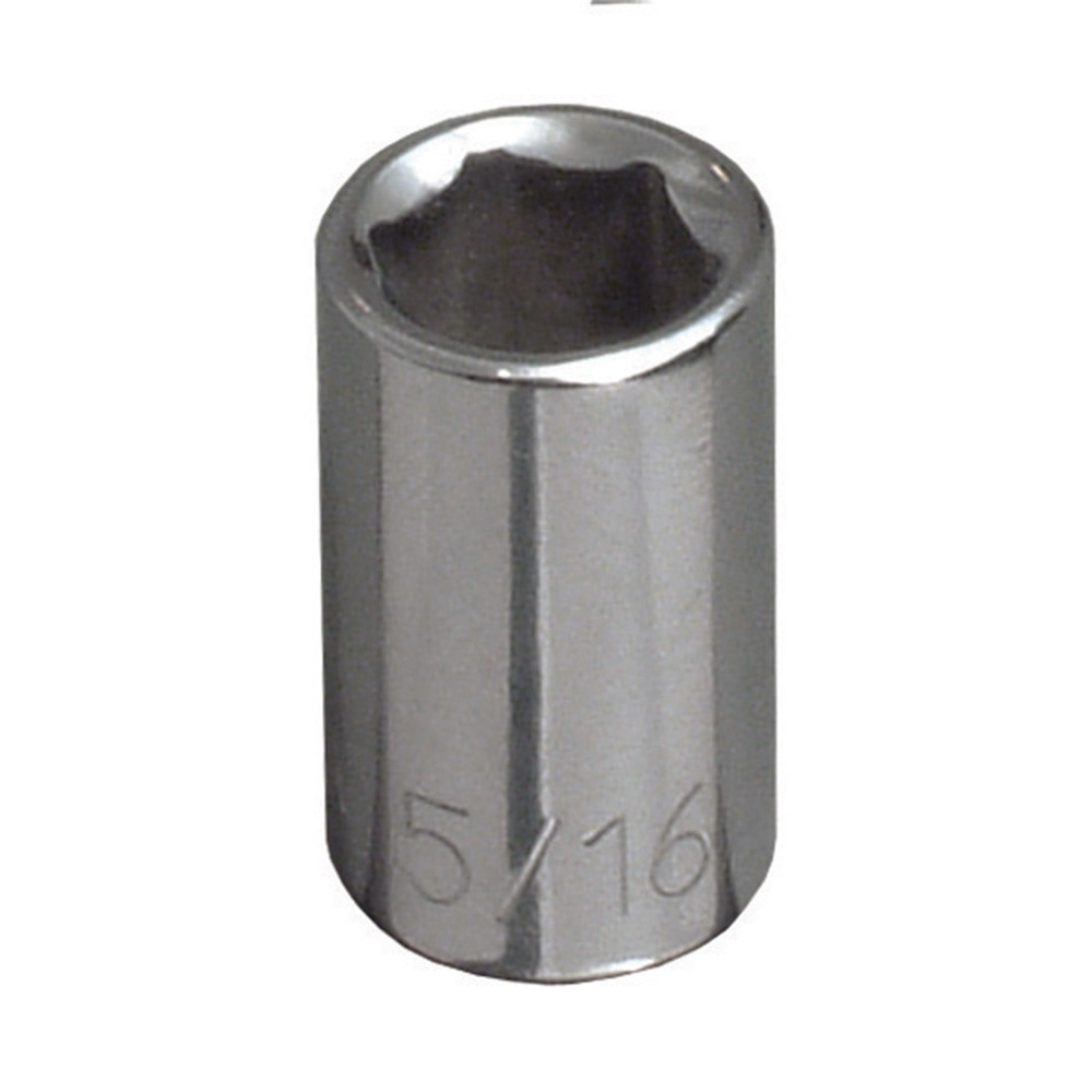 KLEIN 1/4'' Drive 11/32'' Stnrd 6-Point Socket