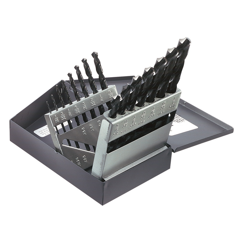 Klein 15 Piece Regular-Point Drill-Bit Set