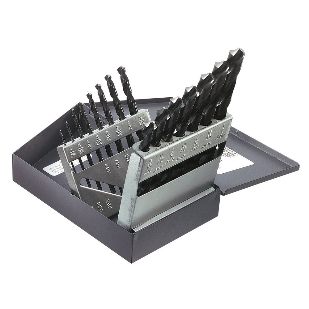 Klein 15 Piece Regular-Point Drill-Bit Set