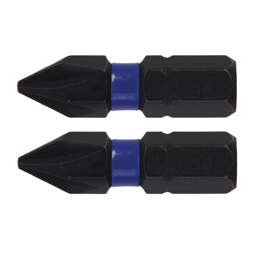 IRWIN IMPACT 1IN PHILLIPS #1 - 2 PACK