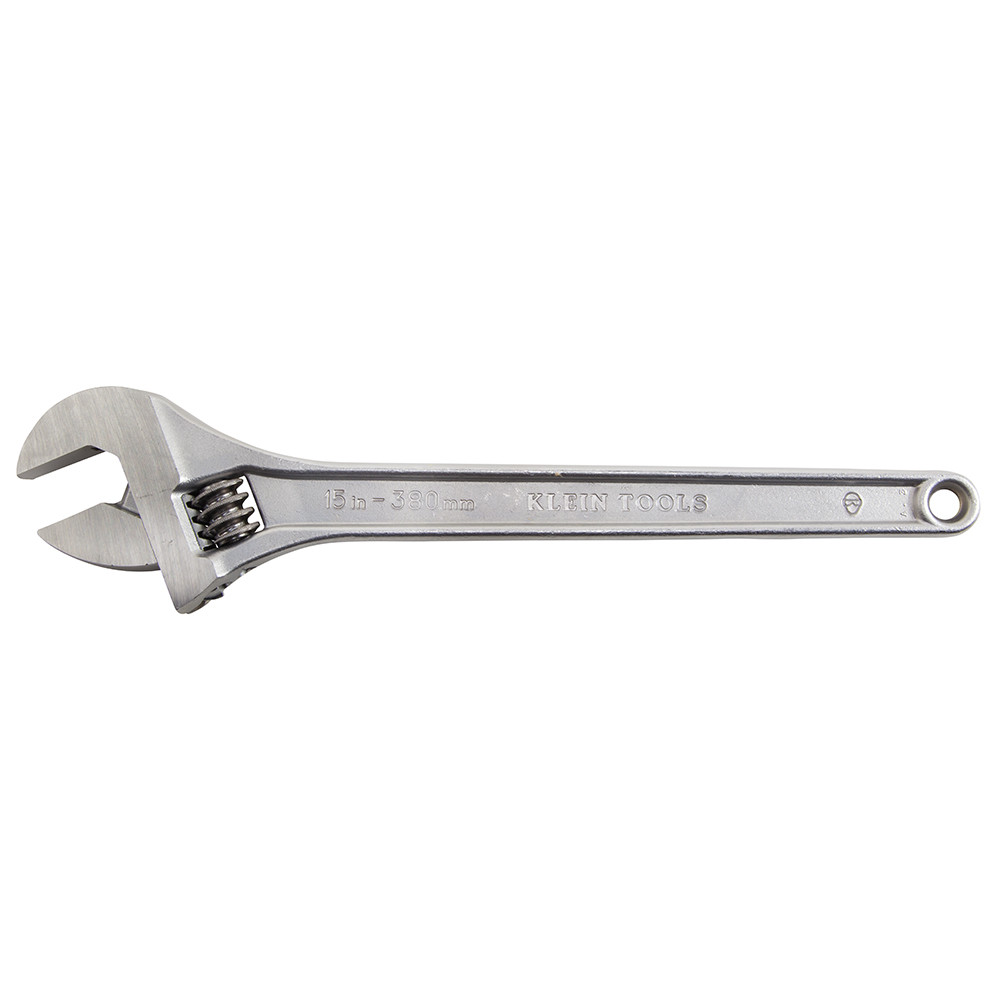 Klein 15" Adjustable Wrench Standard Capacity