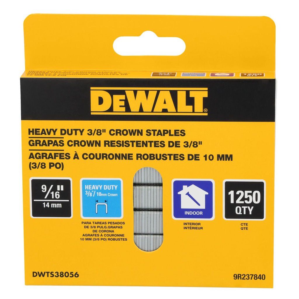 18GA STAPLE 3/8-IN CROWN 9/16-IN 1.25K