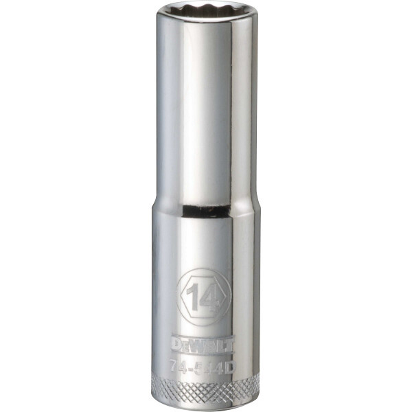 DEWALT 001Pc 12Dr Deep Socket-12Pt-14