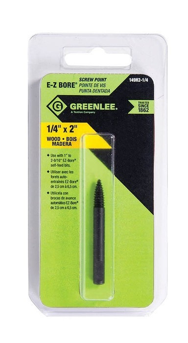 GREENLEE 1/4" Point Screw