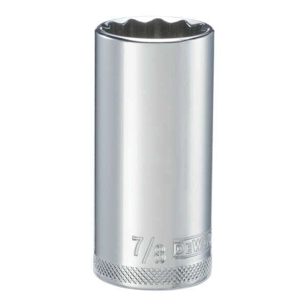DEWALT 001Pc 38Dr Deep Socket-12Pt-7/8
