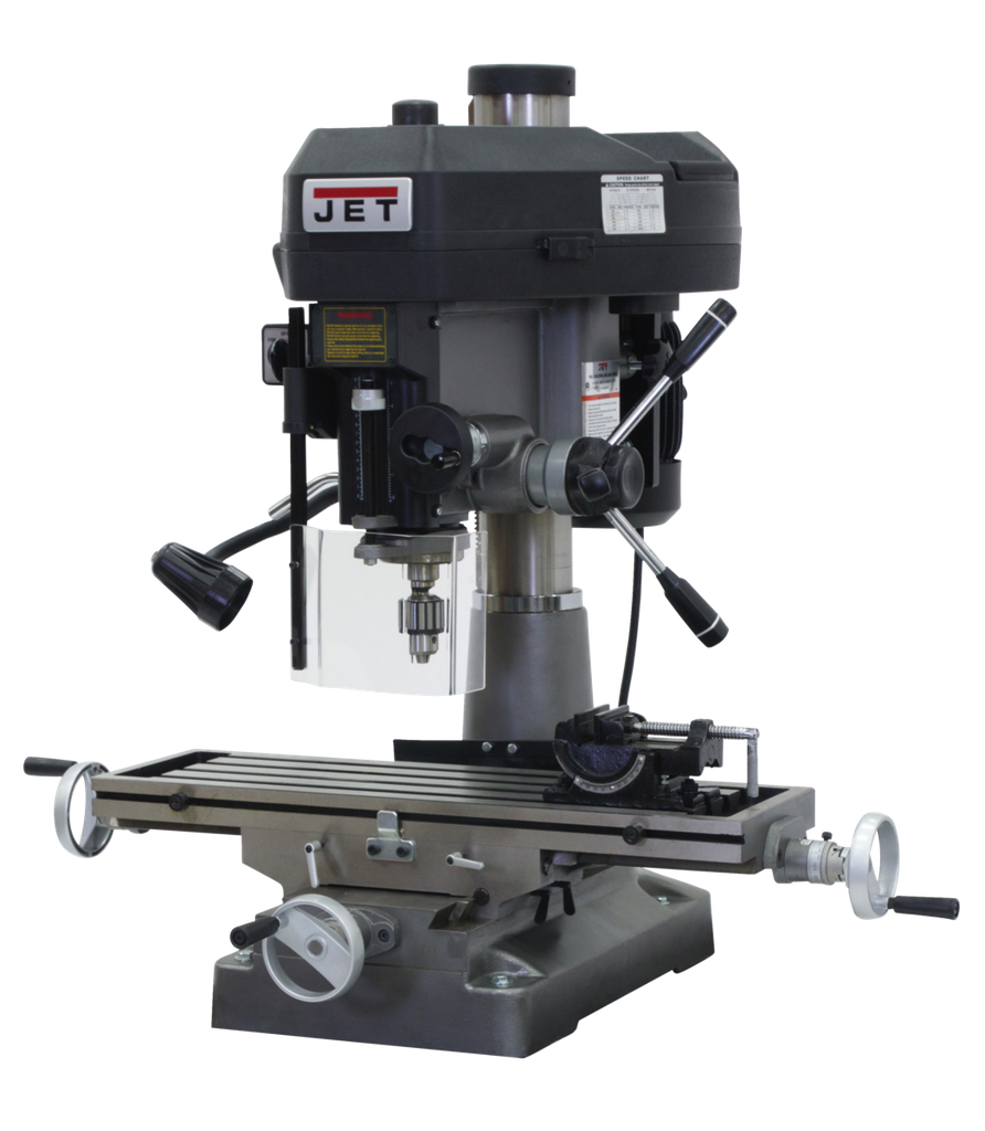 JMD-18 Mill/Drill With NEWALL DP700 DRO