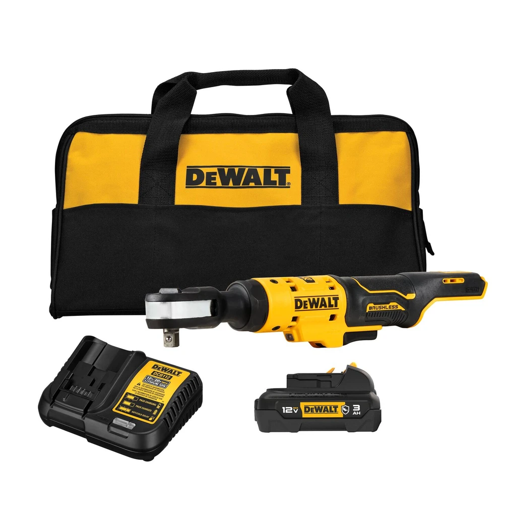 12V 3/8IN BL COMPACT RATCHET KIT