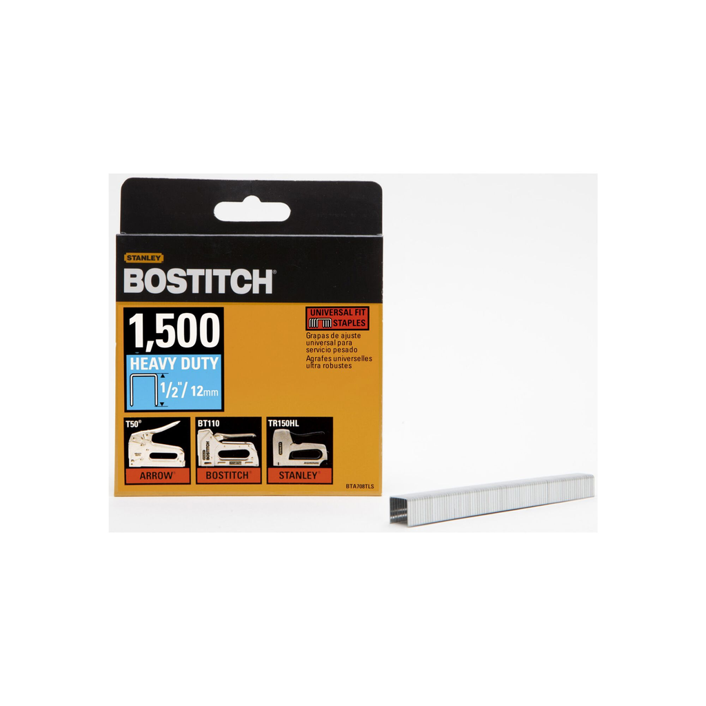 BOSTITCH 1/2IN HD STAPLES 1500