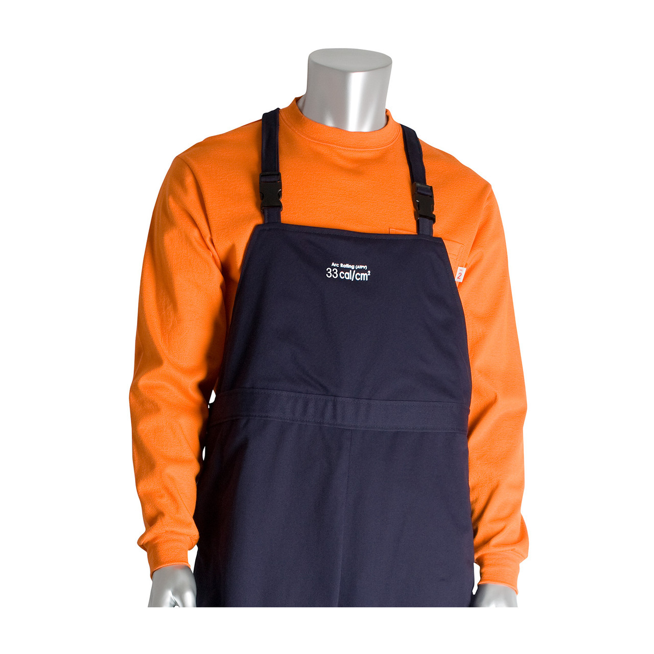 PIP® 9100-53680 13oz Arc Clothing, Size 6XL, Navy